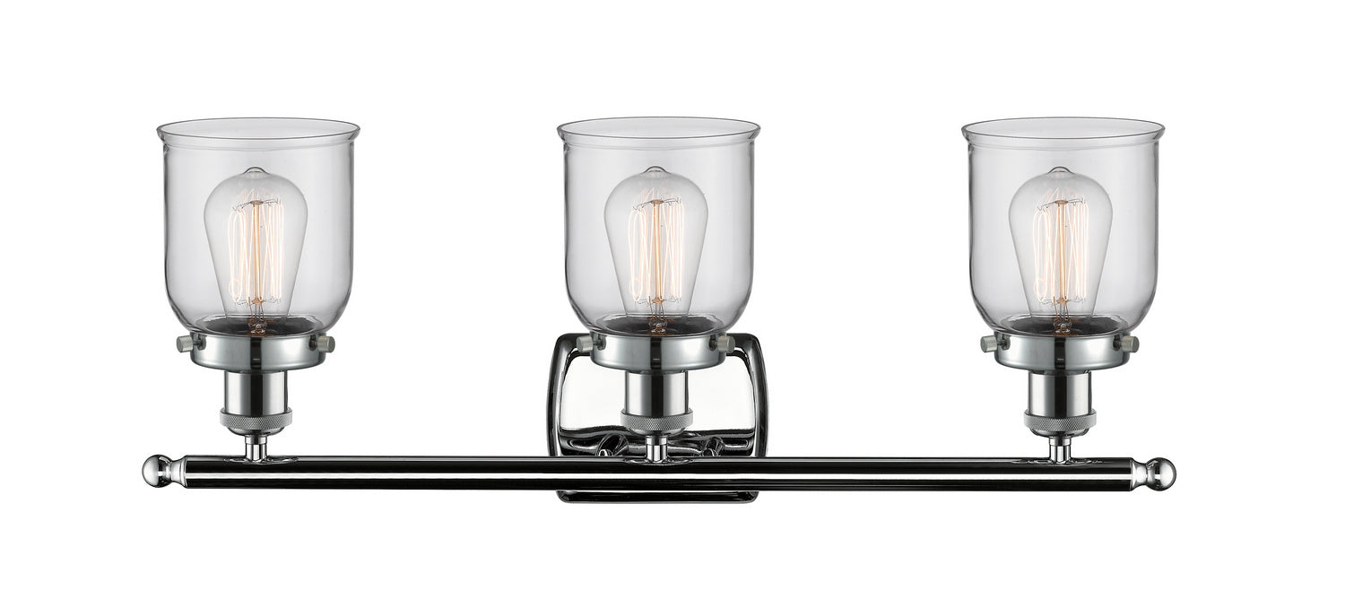 Innovations 916-3W-PC-G52 Three Light Bath Vanity, Polished Chrome