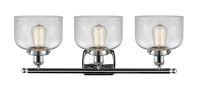 Innovations 916-3W-PC-G72 Three Light Bath Vanity, Polished Chrome