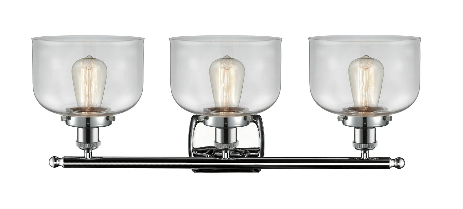Innovations 916-3W-PC-G72 Three Light Bath Vanity, Polished Chrome