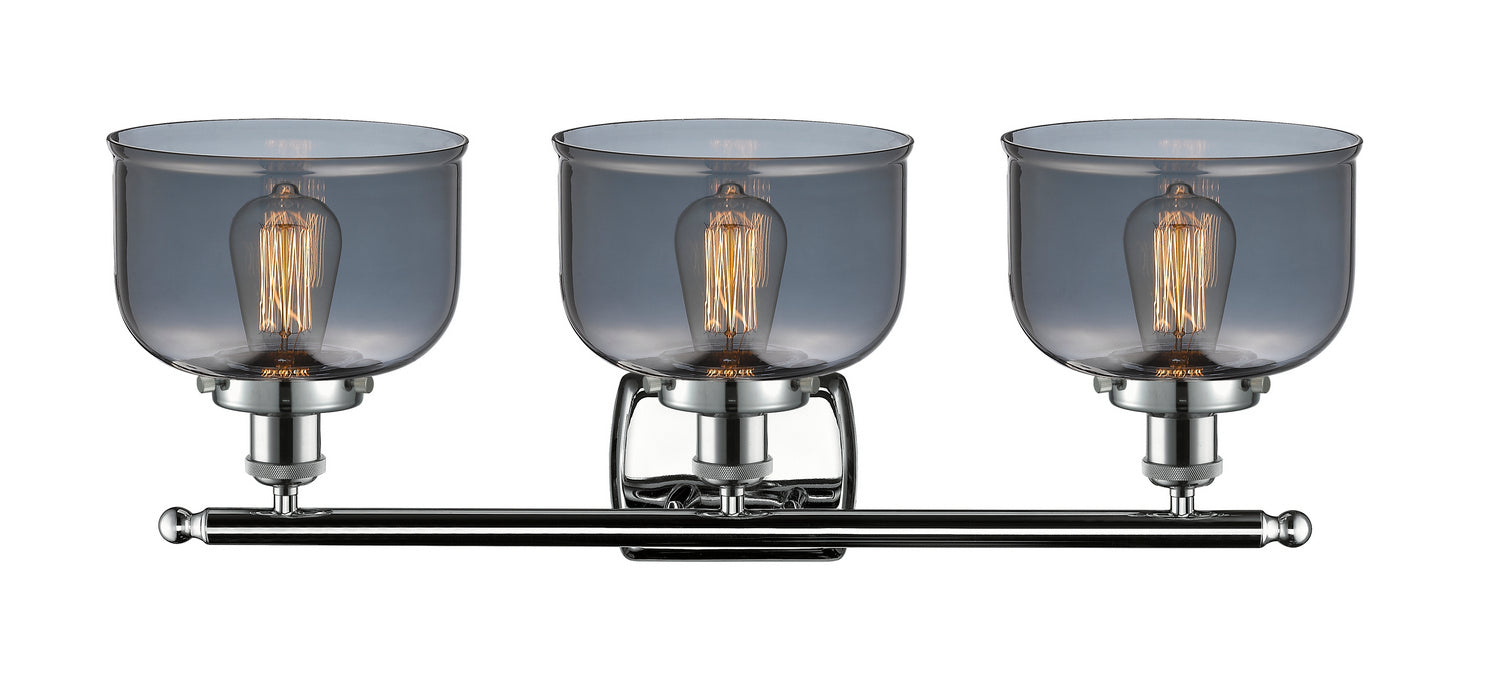 Innovations 916-3W-PC-G73 Three Light Bath Vanity, Polished Chrome