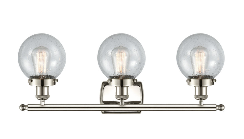 Innovations 916-3W-PN-G204-6-LED LED Bath Vanity, Polished Nickel