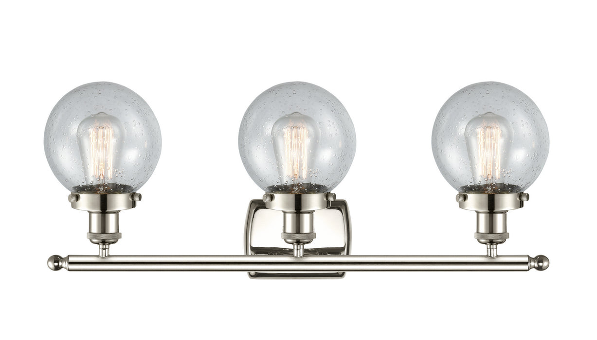 Innovations 916-3W-PN-G204-6-LED LED Bath Vanity, Polished Nickel