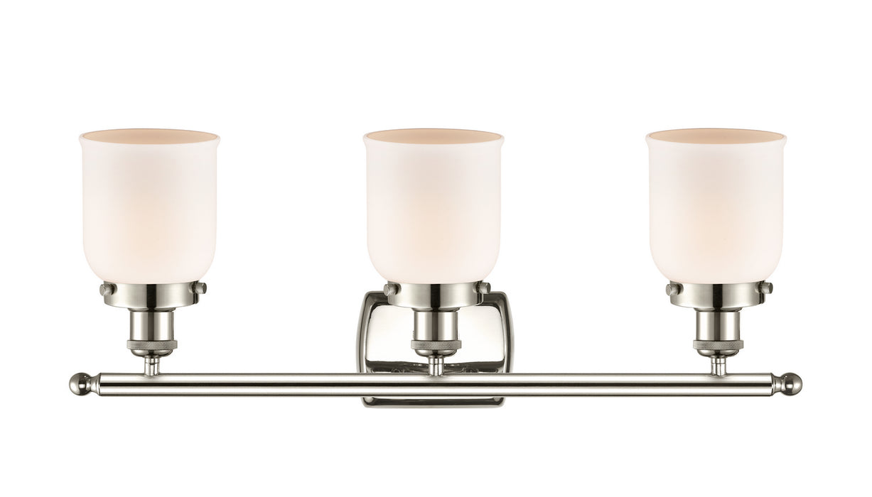 Innovations 916-3W-PN-G51 Three Light Bath Vanity, Polished Nickel