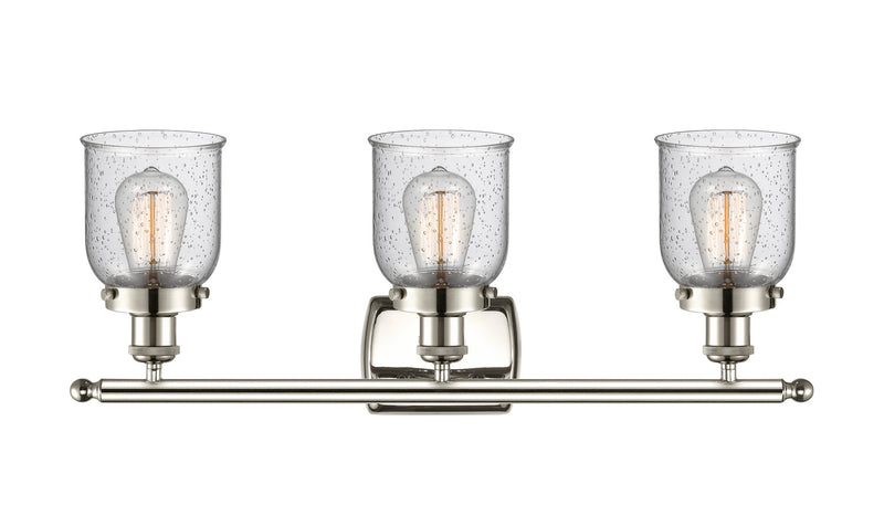 Innovations 916-3W-PN-G54 Three Light Bath Vanity, Polished Nickel