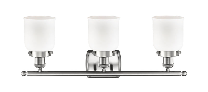 Innovations 916-3W-SN-G51 Three Light Bath Vanity, Brushed Satin Nickel