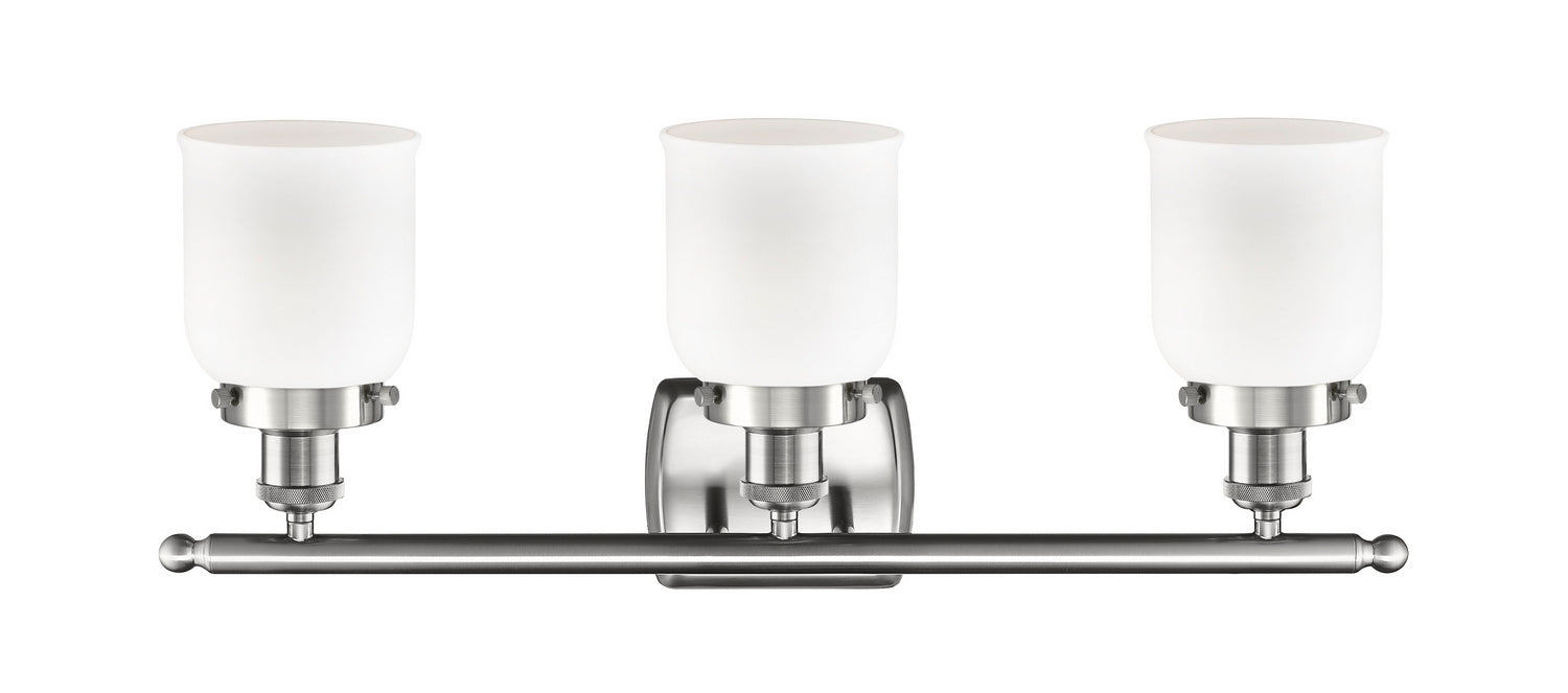 Innovations 916-3W-SN-G51 Three Light Bath Vanity, Brushed Satin Nickel