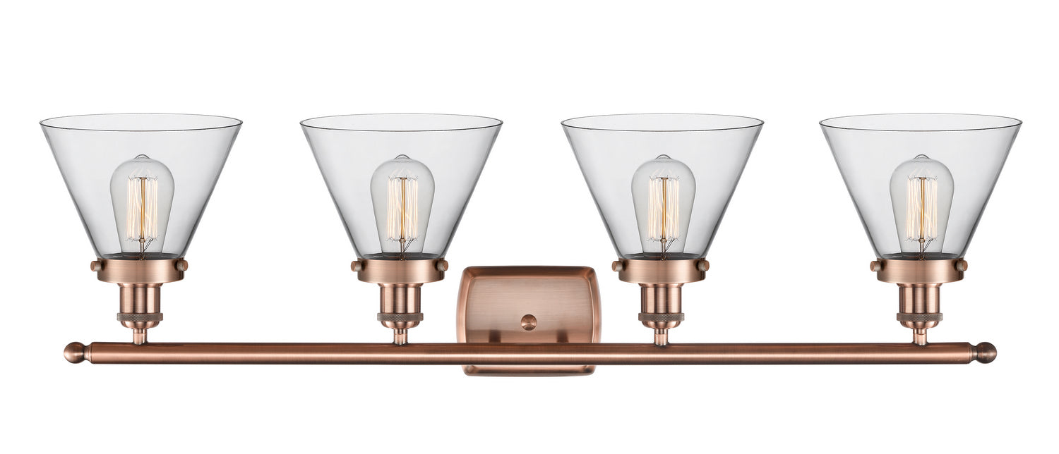 Innovations 916-4W-AC-G42-LED LED Bath Vanity, Antique Copper