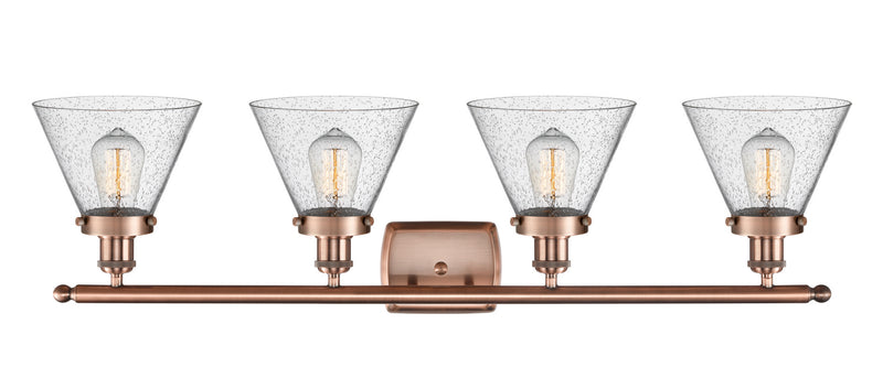 Innovations 916-4W-AC-G44-LED LED Bath Vanity, Antique Copper