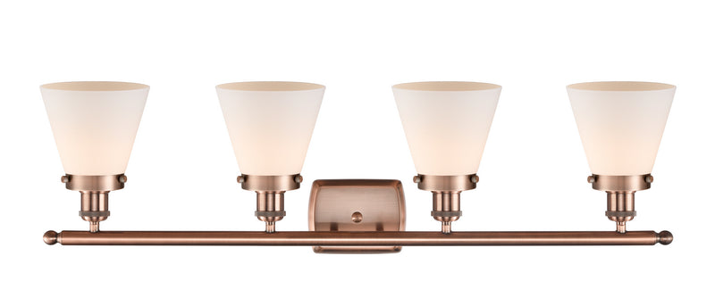 Innovations 916-4W-AC-G61-LED LED Bath Vanity, Antique Copper