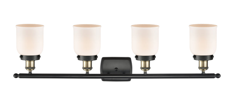 Innovations 916-4W-BAB-G51 Four Light Bath Vanity, Black Antique Brass