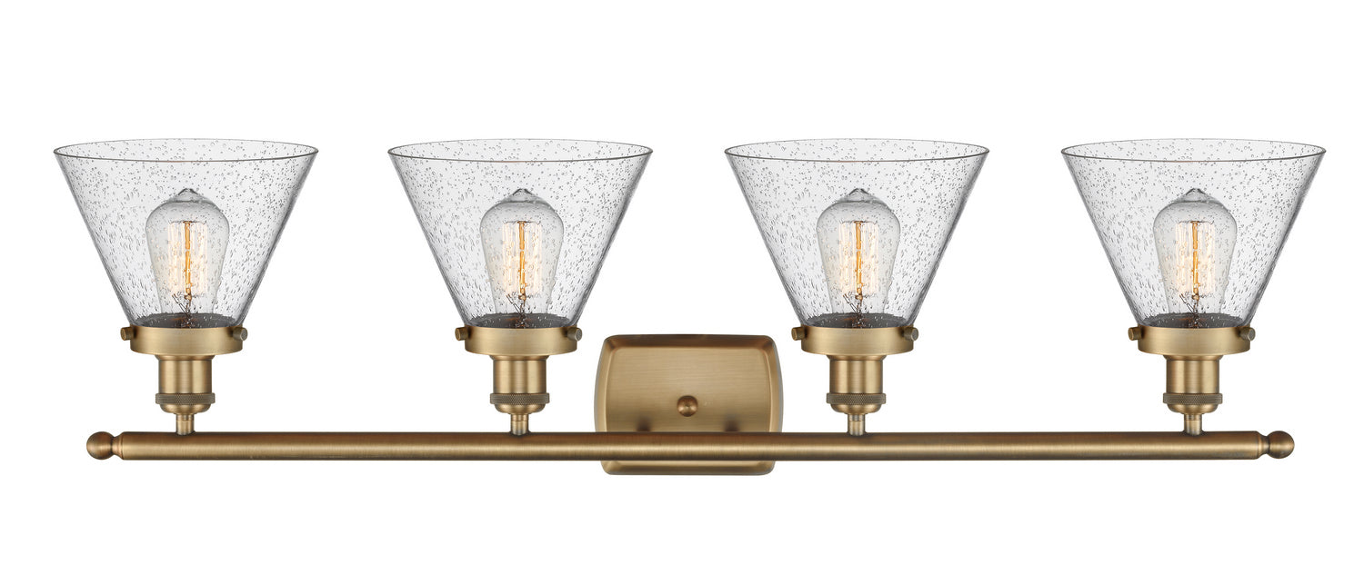 Innovations 916-4W-BB-G44-LED LED Bath Vanity, Brushed Brass