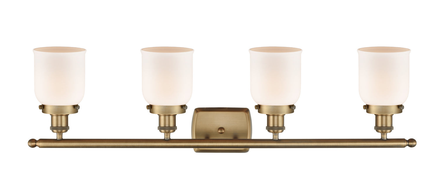 Innovations 916-4W-BB-G51 Four Light Bath Vanity, Brushed Brass