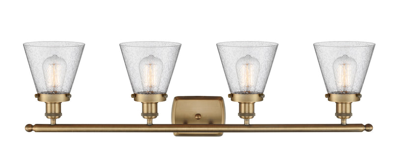Innovations 916-4W-BB-G64-LED LED Bath Vanity, Brushed Brass