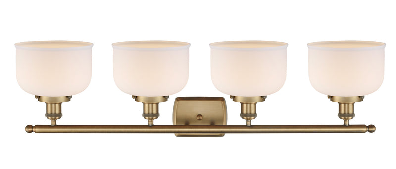 Innovations 916-4W-BB-G71 Four Light Bath Vanity, Brushed Brass
