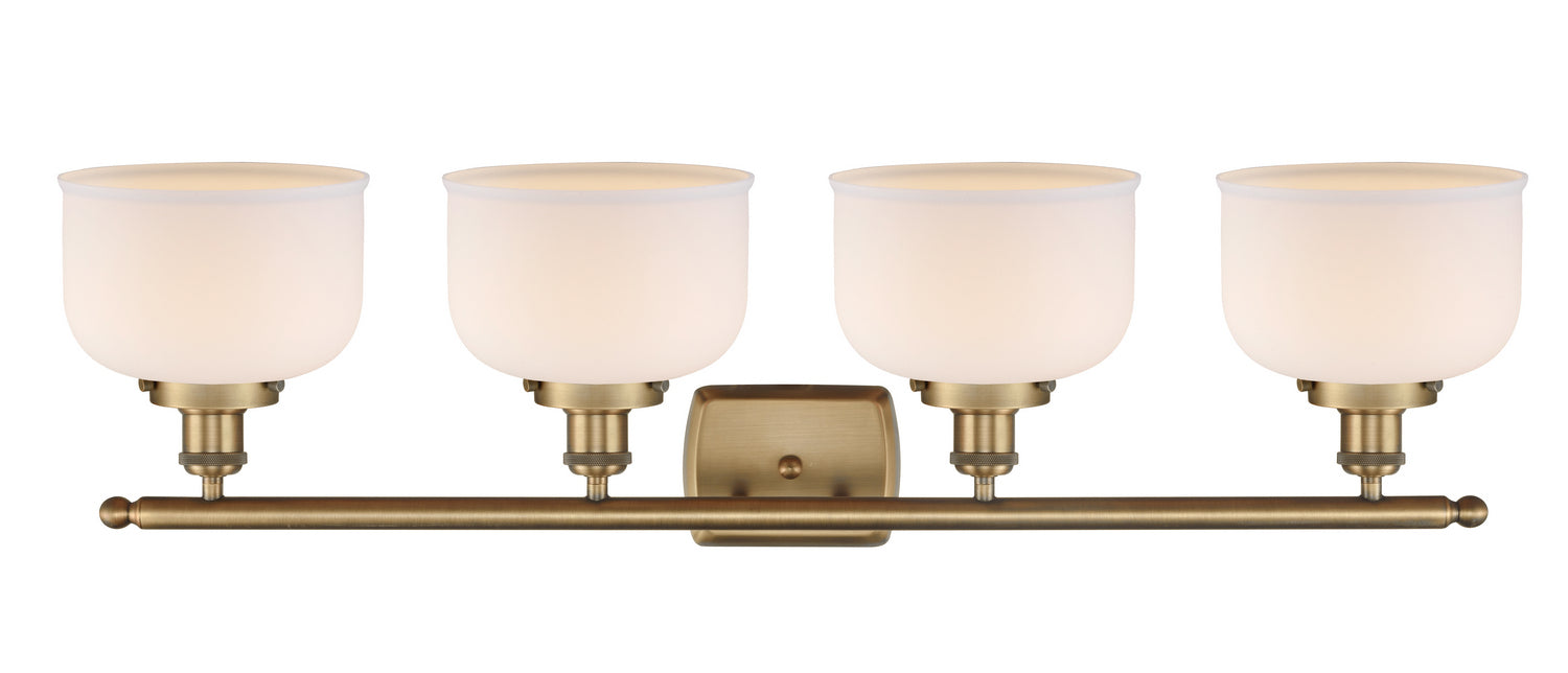Innovations 916-4W-BB-G71 Four Light Bath Vanity, Brushed Brass