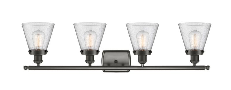 Innovations 916-4W-OB-G64 Four Light Bath Vanity, Oil Rubbed Bronze