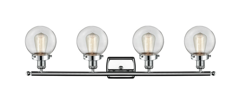Innovations 916-4W-PC-G202-6-LED LED Bath Vanity, Polished Chrome