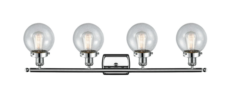 Innovations 916-4W-PC-G204-6-LED LED Bath Vanity, Polished Chrome