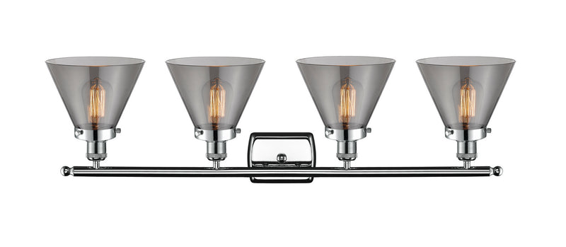 Innovations 916-4W-PC-G43-LED LED Bath Vanity, Polished Chrome