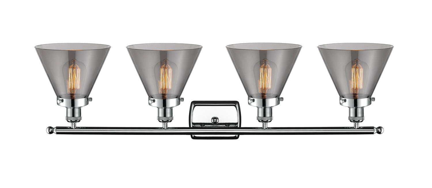 Innovations 916-4W-PC-G43-LED LED Bath Vanity, Polished Chrome