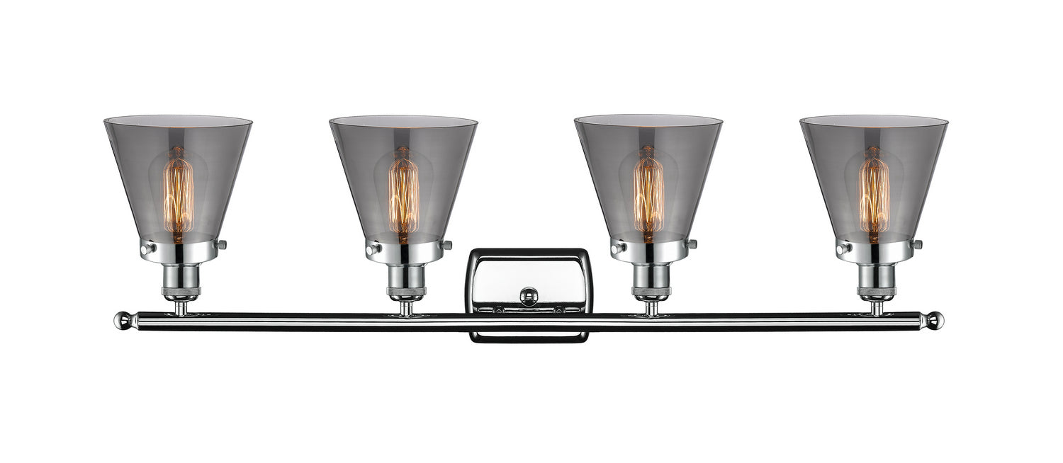 Innovations 916-4W-PC-G63-LED LED Bath Vanity, Polished Chrome