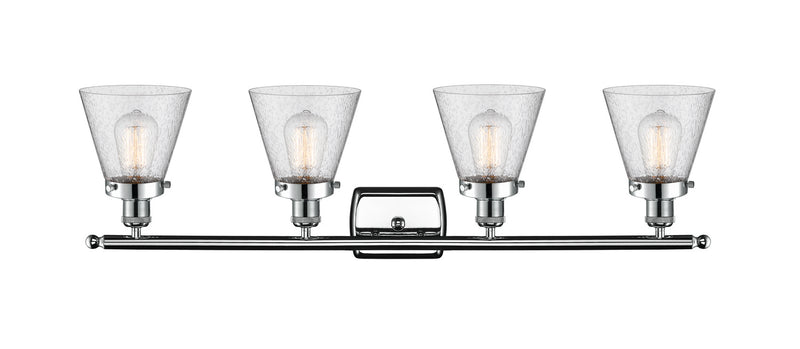 Innovations 916-4W-PC-G64-LED LED Bath Vanity, Polished Chrome