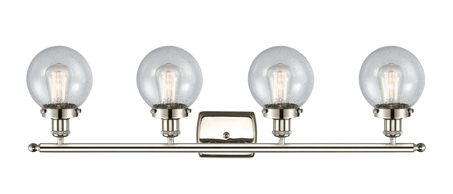 Innovations 916-4W-PN-G204-6-LED LED Bath Vanity, Polished Nickel
