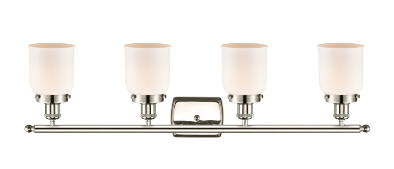 Innovations 916-4W-PN-G51 Four Light Bath Vanity, Polished Nickel