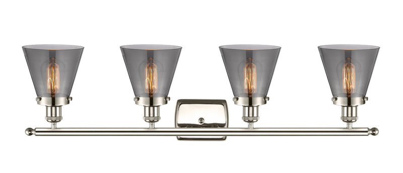 Innovations 916-4W-PN-G63-LED LED Bath Vanity, Polished Nickel