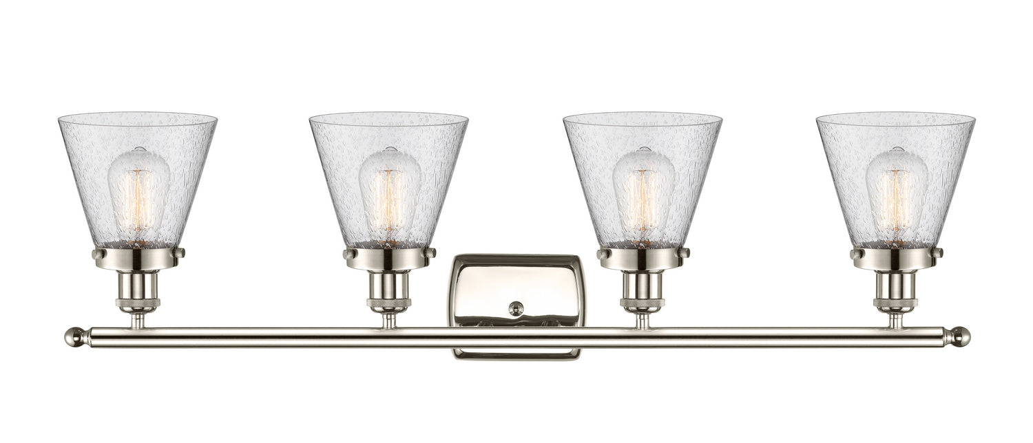 Innovations 916-4W-PN-G64-LED LED Bath Vanity, Polished Nickel
