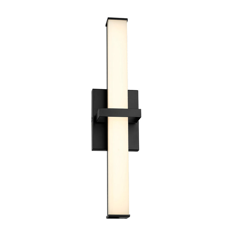 Golden 5623-B19 BLK-OP LED Bath Bar, Matte Black