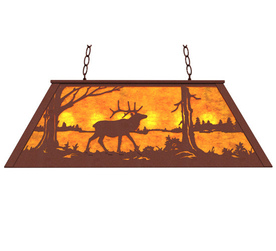 Meyda Tiffany 128660 Six Light Pendant, Rust