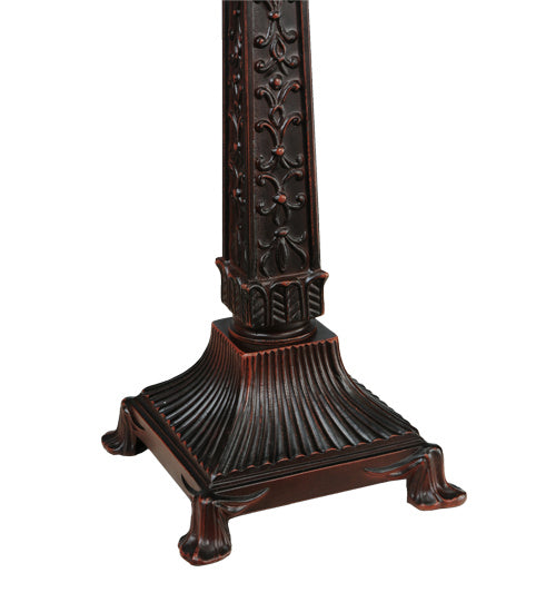 Meyda Tiffany 141831 Two Light Table Base, Mahogany Bronze