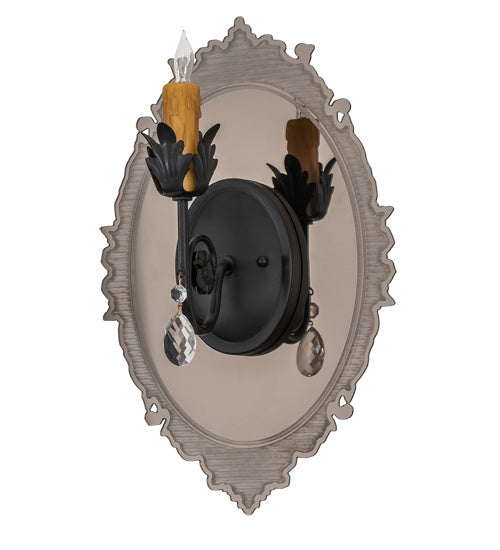 Meyda Tiffany 188190 One Light Wall Sconce, Mirror Acrylic