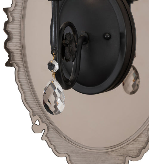 Meyda Tiffany 188190 One Light Wall Sconce, Mirror Acrylic