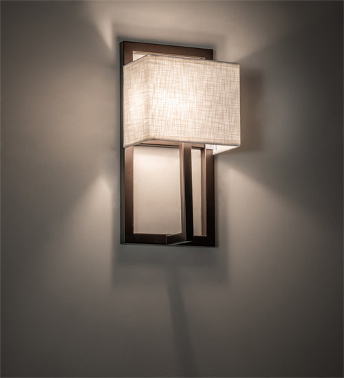 Meyda Tiffany 189713 One Light Wall Sconce, Bronze