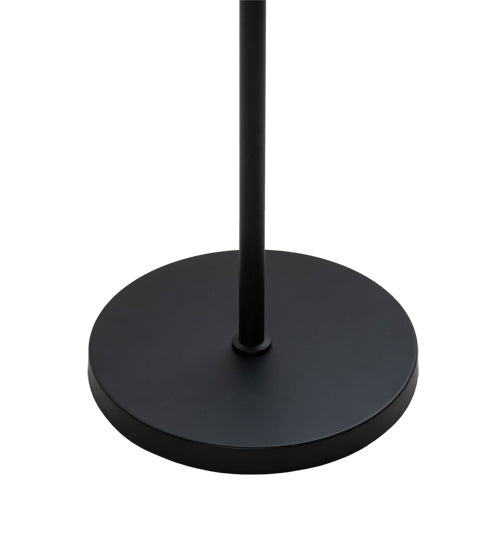 Meyda Tiffany 227649 One Light Floor Lamp, Matte Black