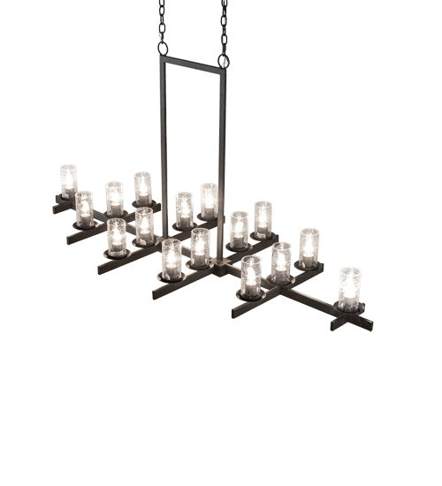 Meyda Tiffany 228332 16 Light Chandelier, Old Wrought Iron
