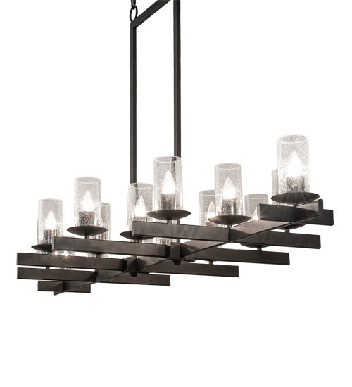 Meyda Tiffany 228332 16 Light Chandelier, Old Wrought Iron