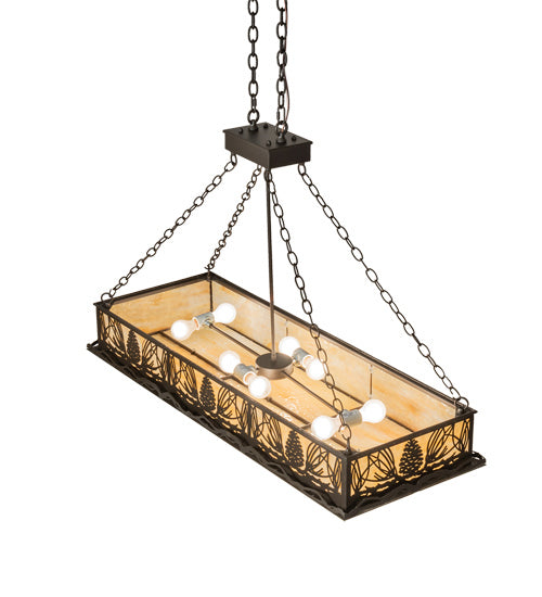 Meyda Tiffany 231204 Eight Light Pendant, Oil Rubbed Bronze