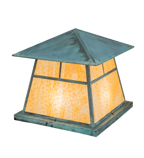Meyda Tiffany 231633 Four Light Pier Mount, Verdigris