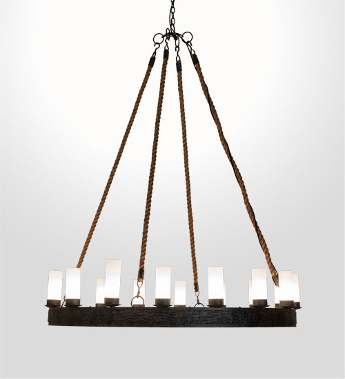 Meyda Tiffany 232158 16 Light Chandelier, Coffee Bean