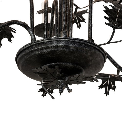 Meyda Tiffany 232381 Nine Light Chandelier, Gunmetal