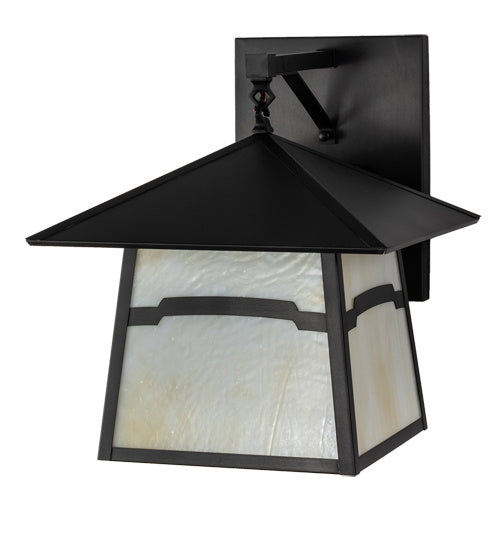 Meyda Tiffany 232604 One Light Wall Sconce, Craftsman Brown
