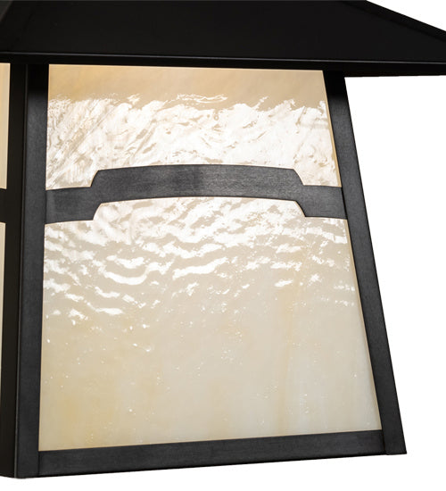 Meyda Tiffany 232604 One Light Wall Sconce, Craftsman Brown