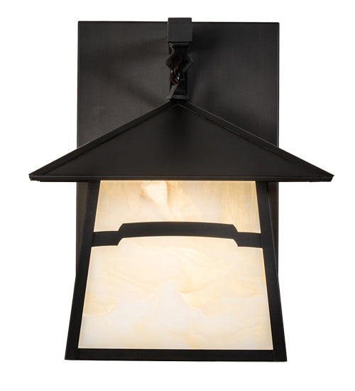 Meyda Tiffany 232605 One Light Wall Sconce, Craftsman Brown