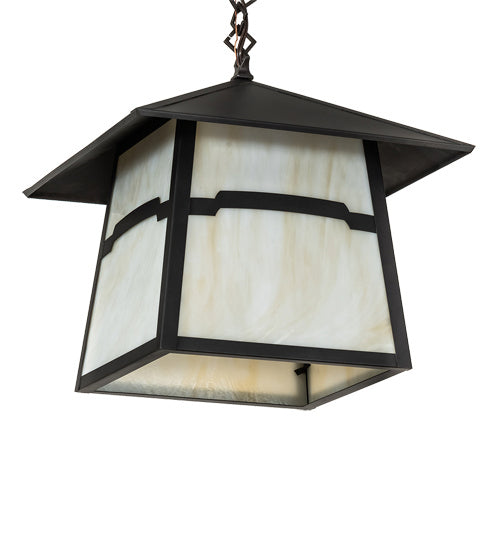 Meyda Tiffany 232607 One Light Pendant, Craftsman Brown