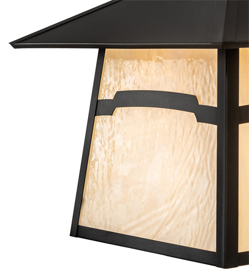 Meyda Tiffany 232607 One Light Pendant, Craftsman Brown