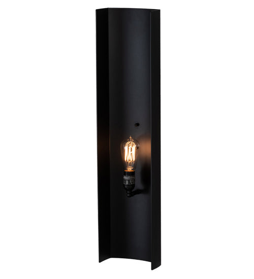Meyda Tiffany 232700 One Light Wall Sconce, Solar Black