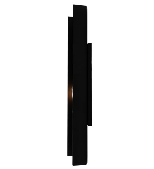 Meyda Tiffany 232700 One Light Wall Sconce, Solar Black